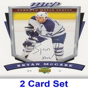 Bryan McCabe Hockey Card Collection
